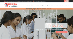Desktop Screenshot of krishnacollegebijnor.com