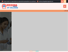 Tablet Screenshot of krishnacollegebijnor.com